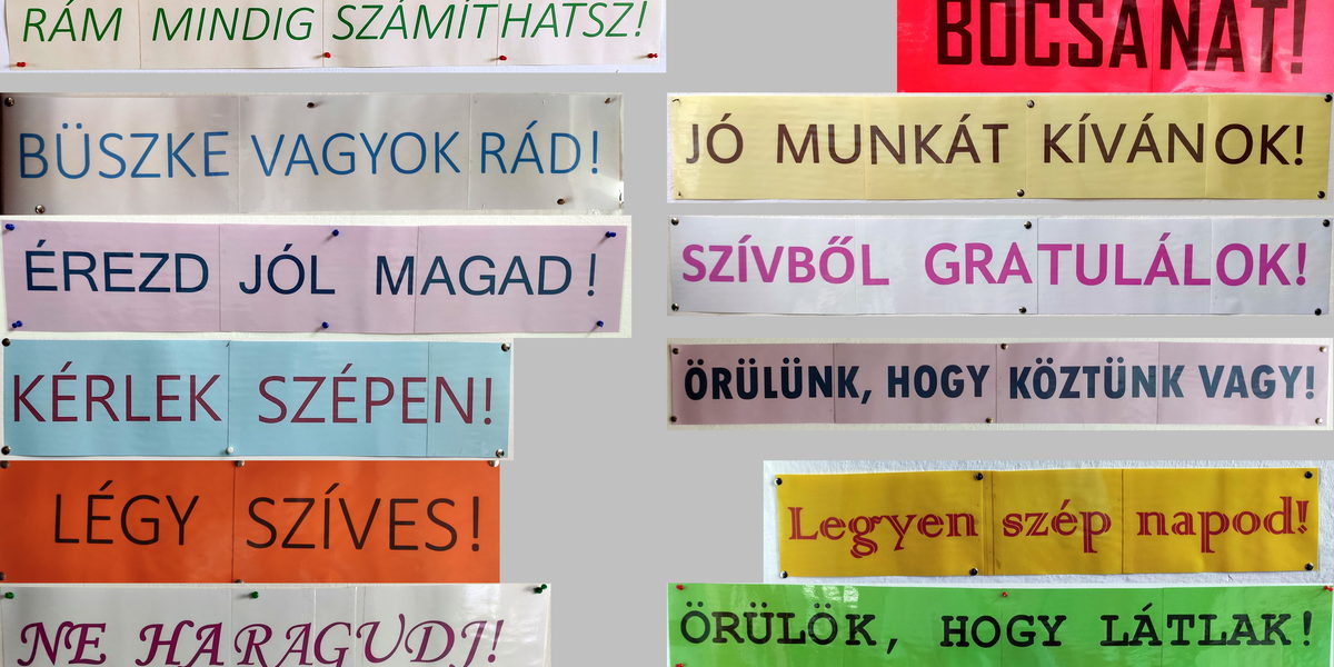 Iskolánk folyosóin